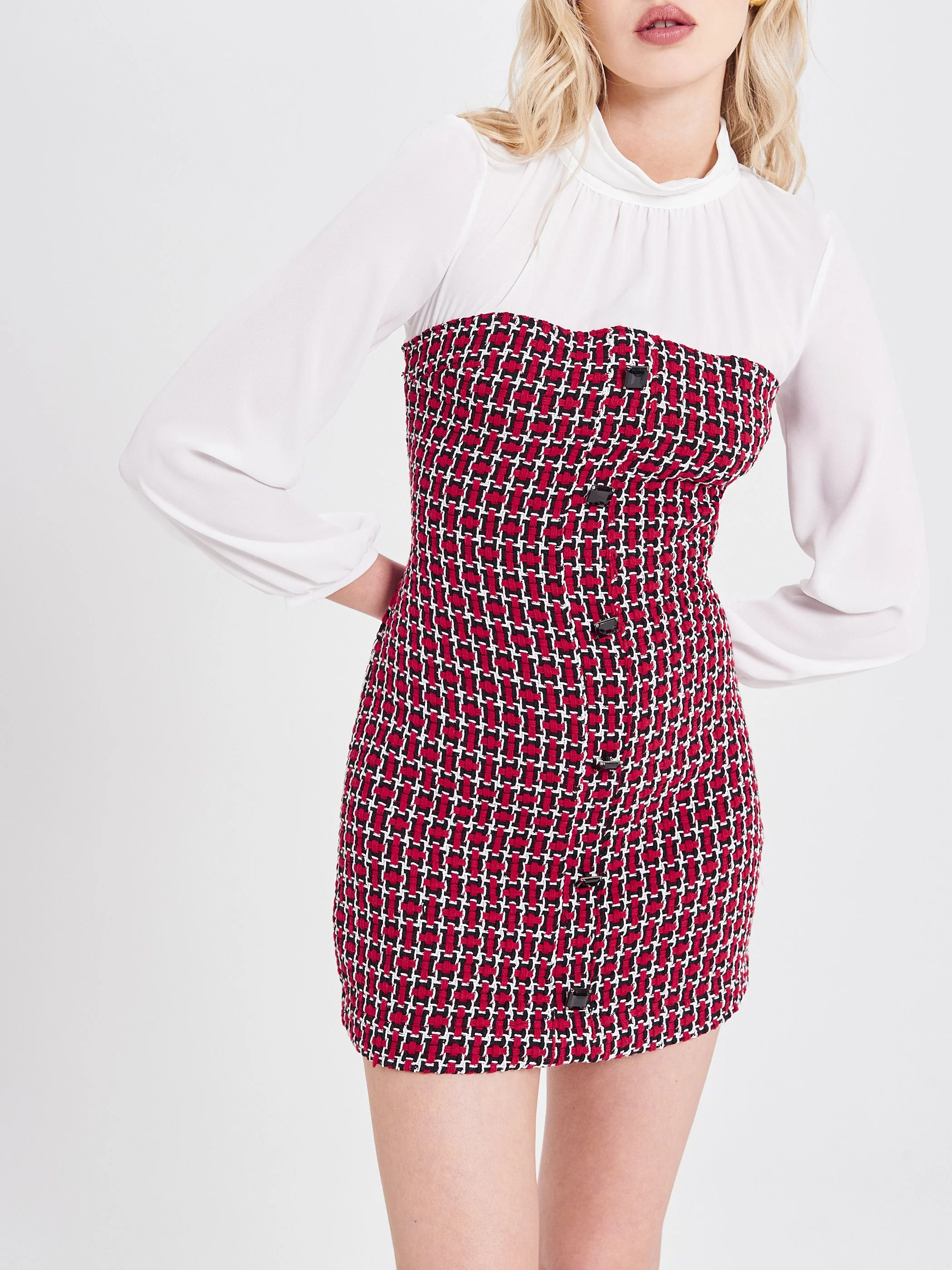 Abito Blusa Holiday Tweed - Image 4