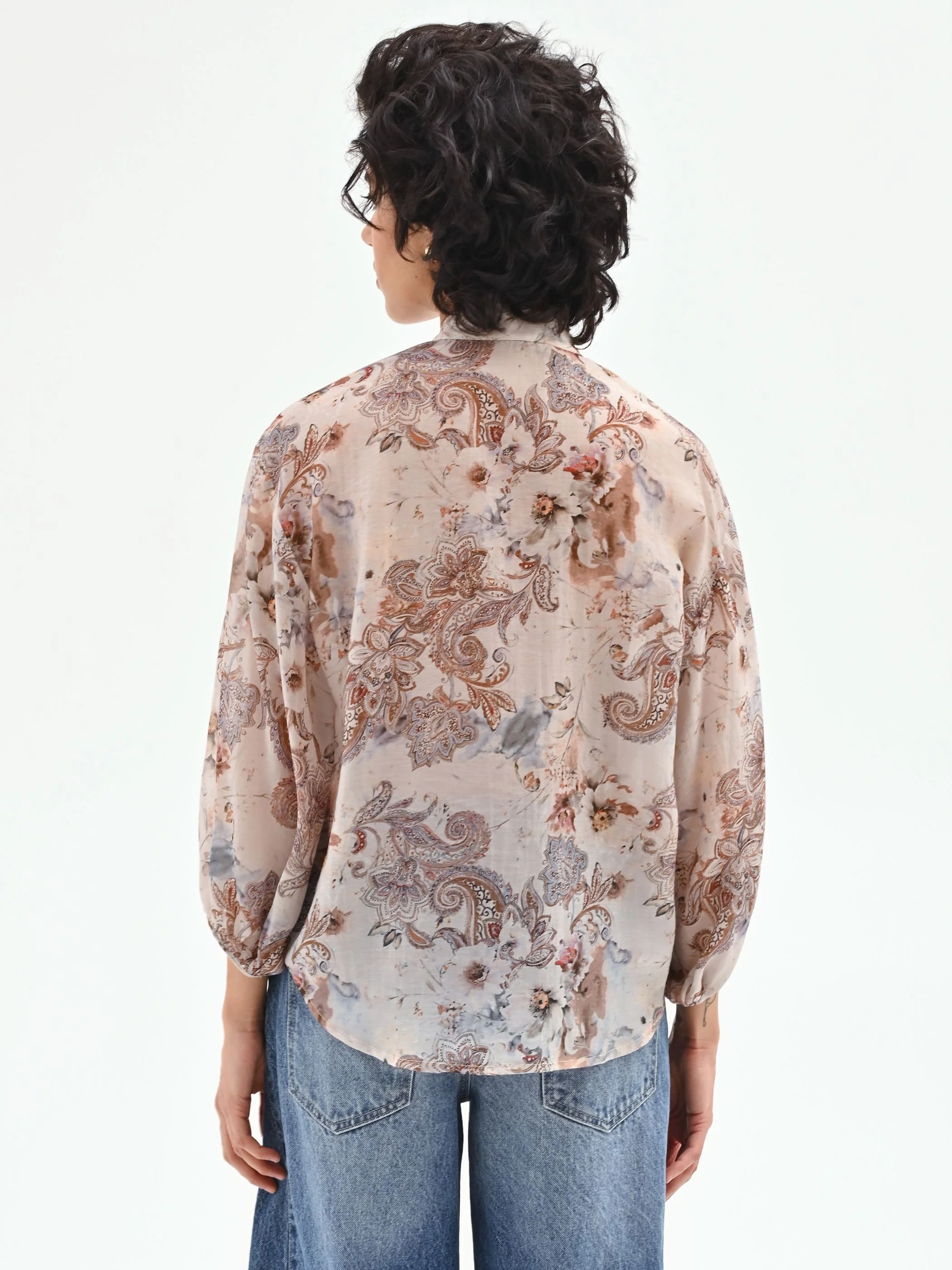 Blusa con stampa paisley - Image 3