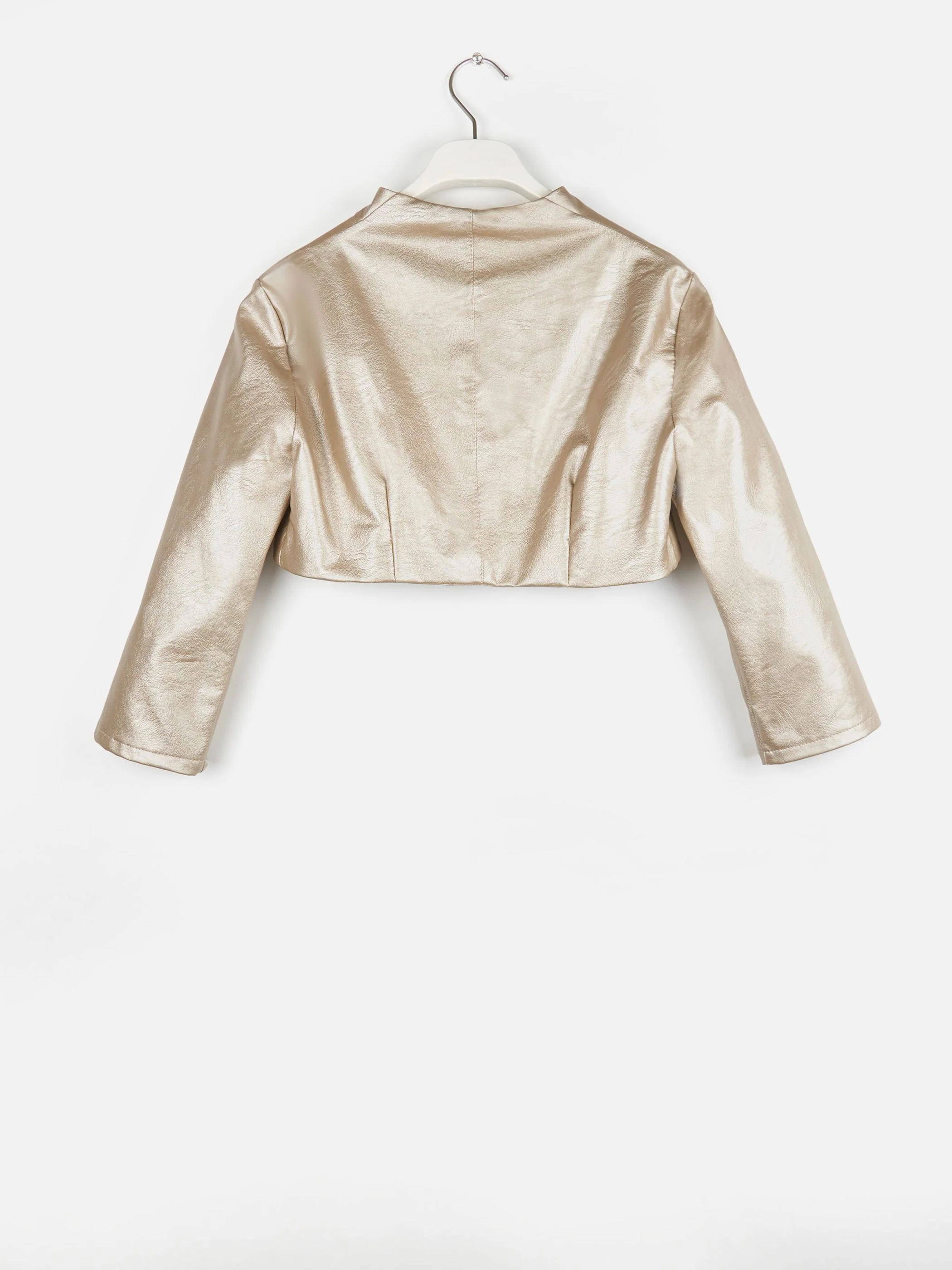 Coprispalle Basic in Simil Pelle color Oro - Image 2