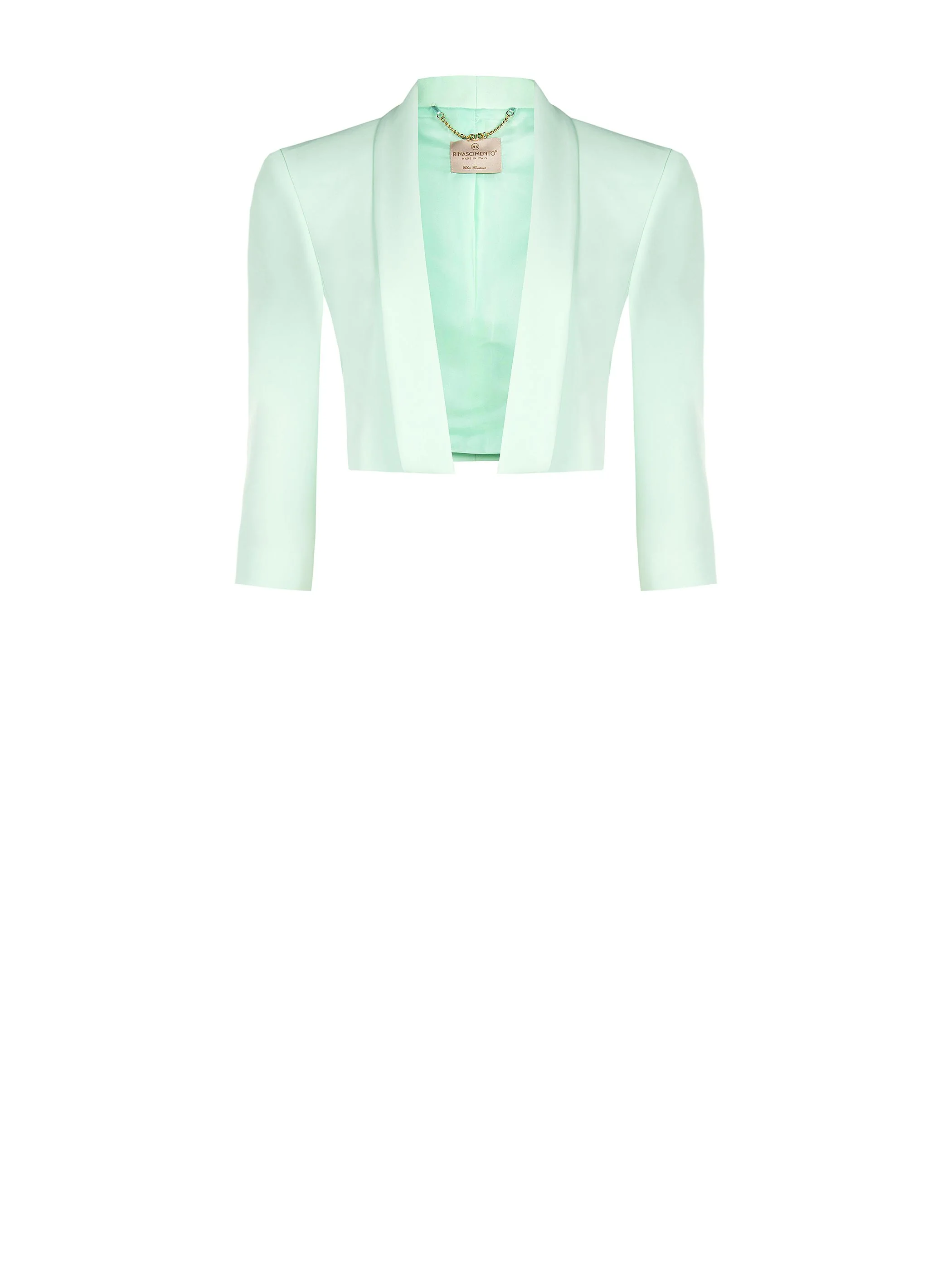 Giacca corta verde menta stile spencer - Image 6