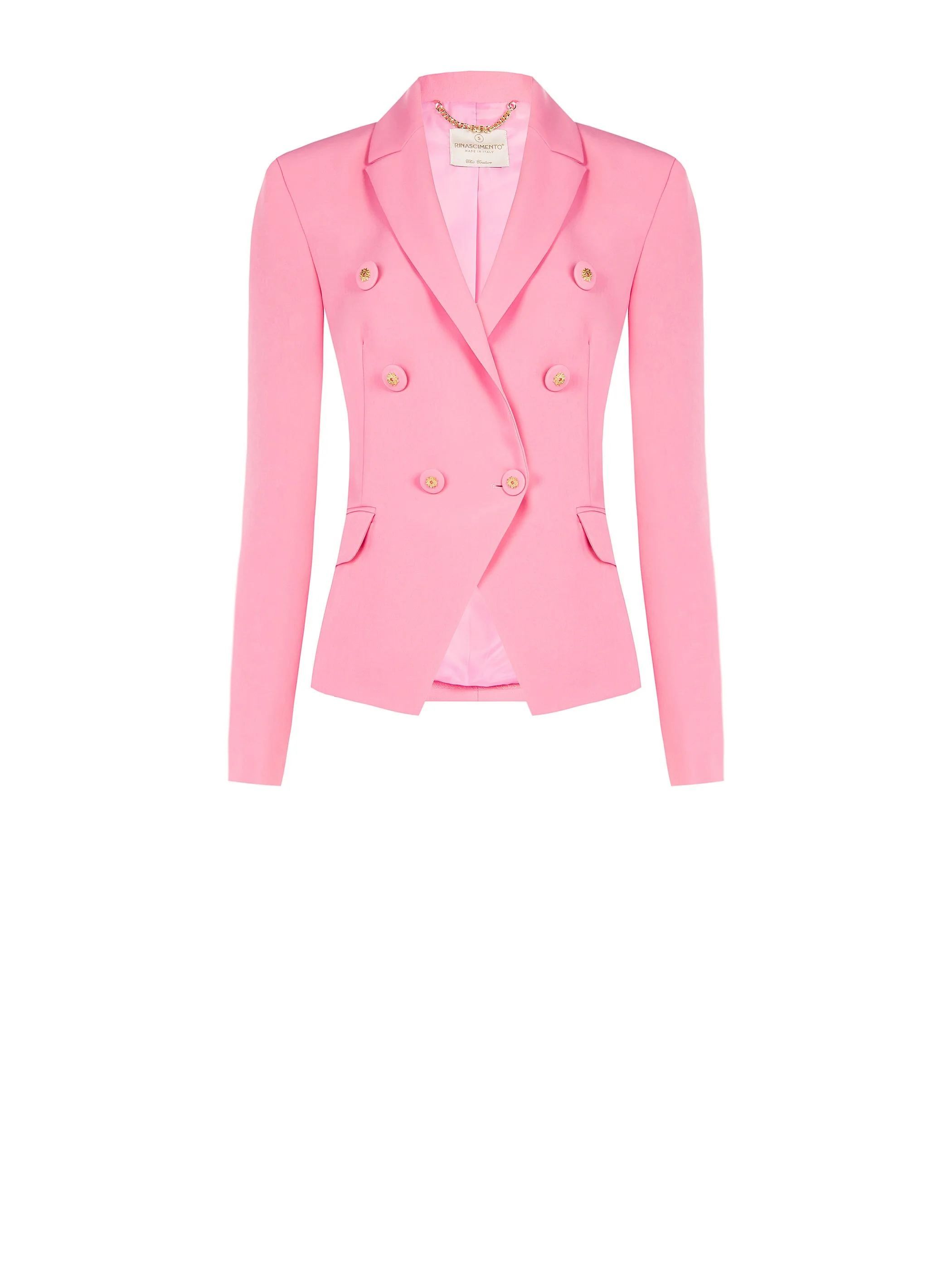 Giacca doppiopetto rosa pastello - Image 6