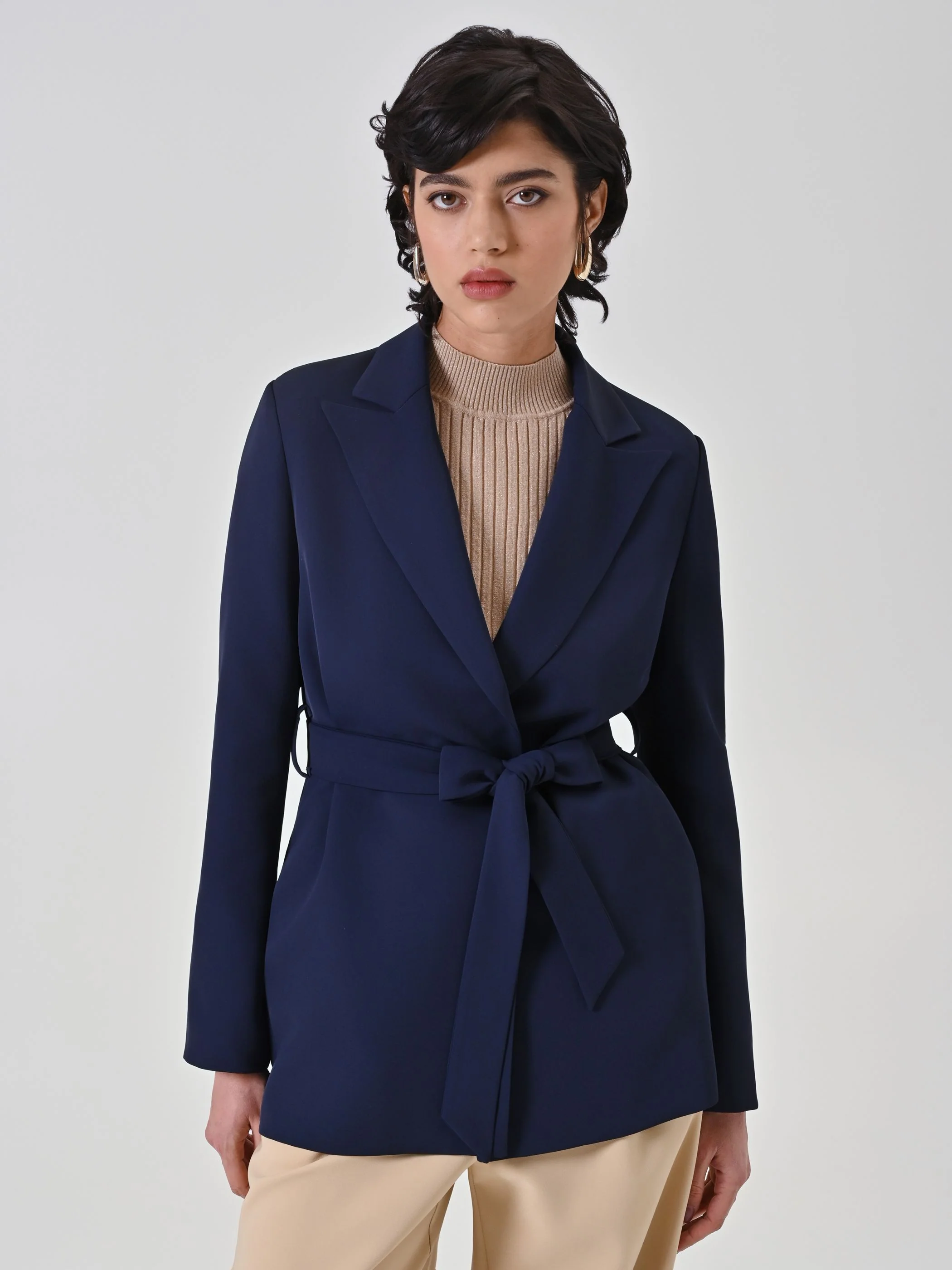 Giacca vestaglia blu - Image 4