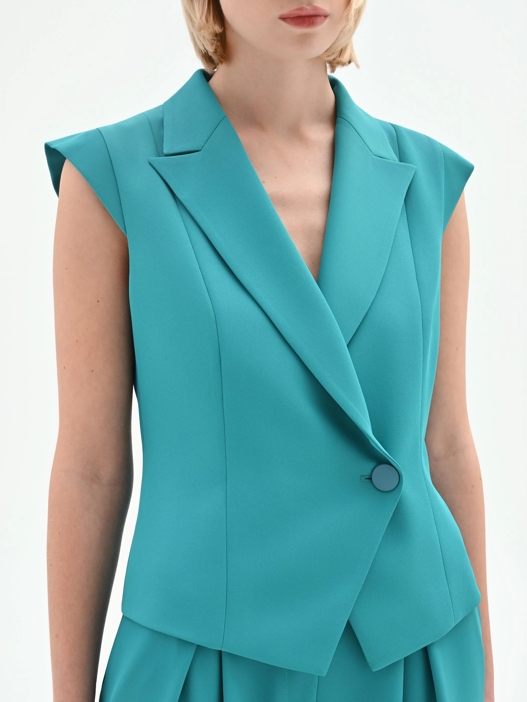 Gilet Studio verde smeraldo - Image 4