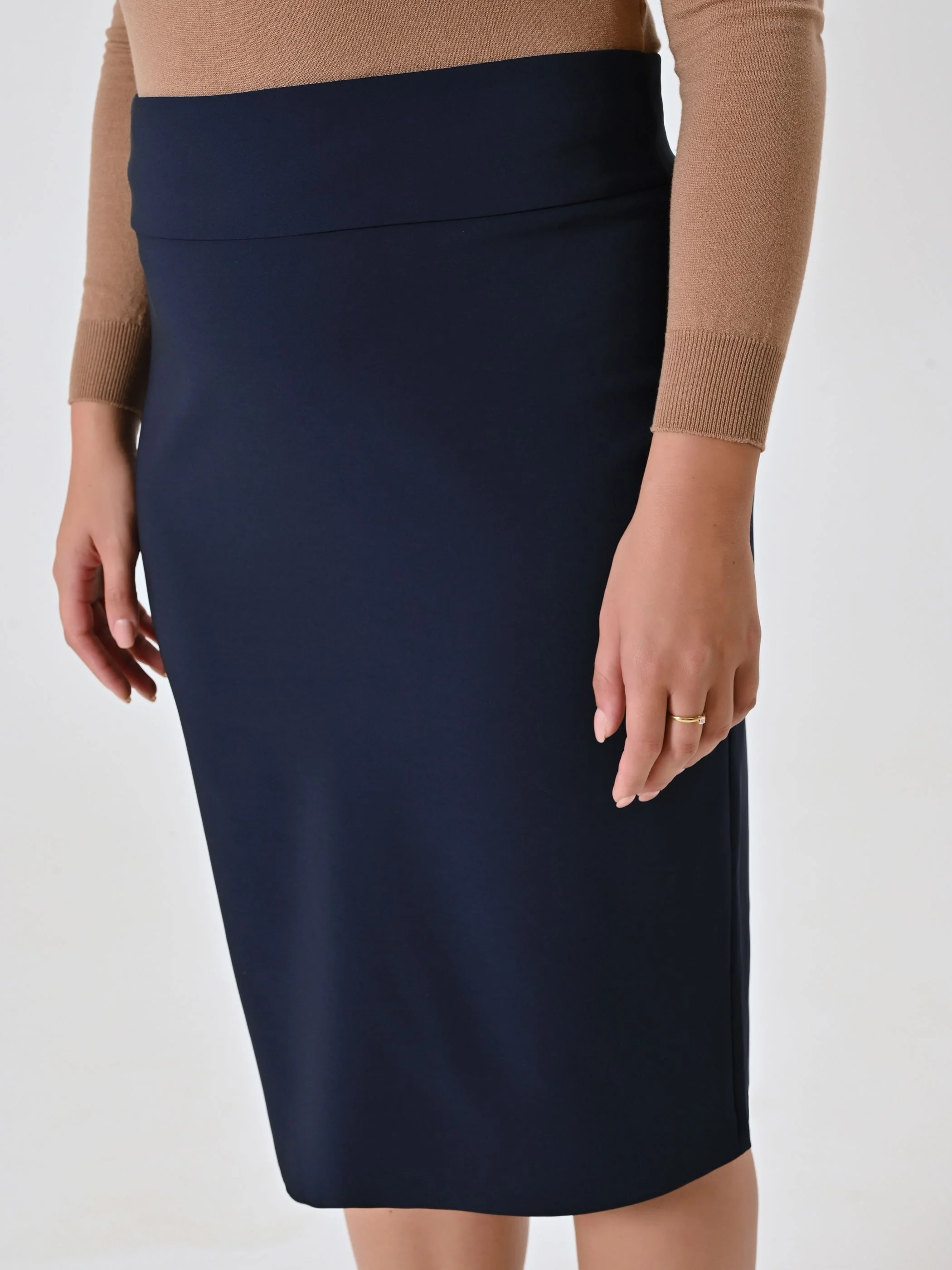 Gonna Curvy Tubino Blu - Image 4