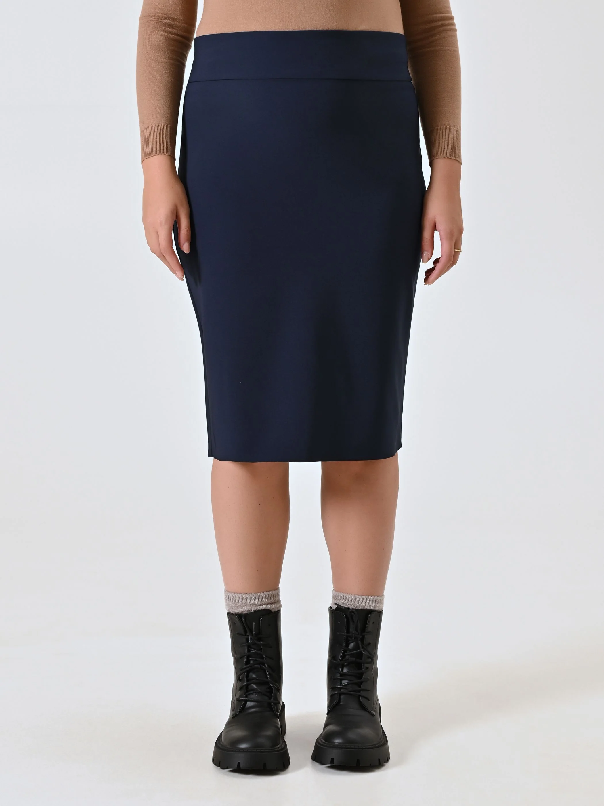 Gonna Curvy Tubino Blu - Image 5