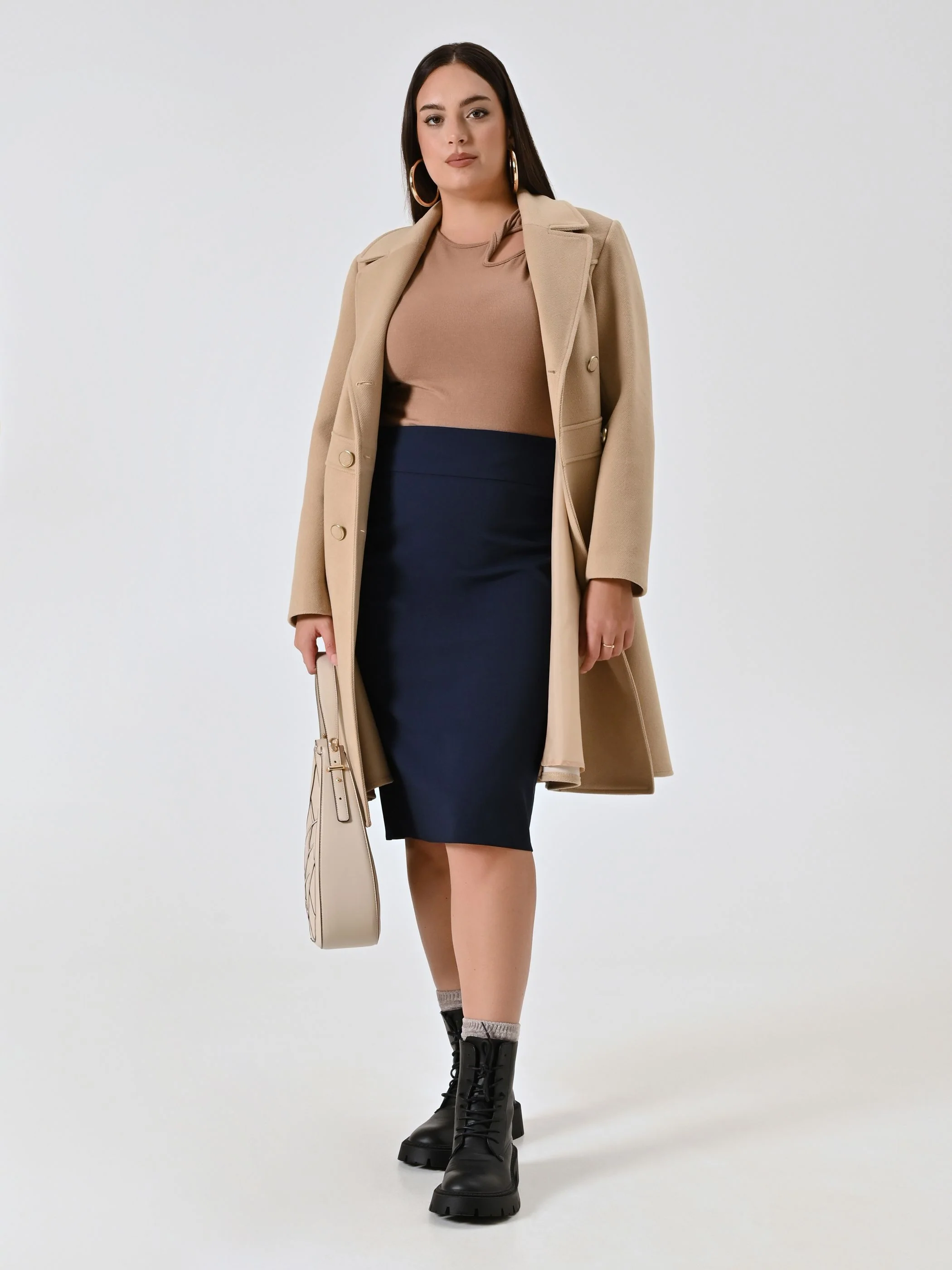 Gonna Curvy Tubino Blu - Image 6