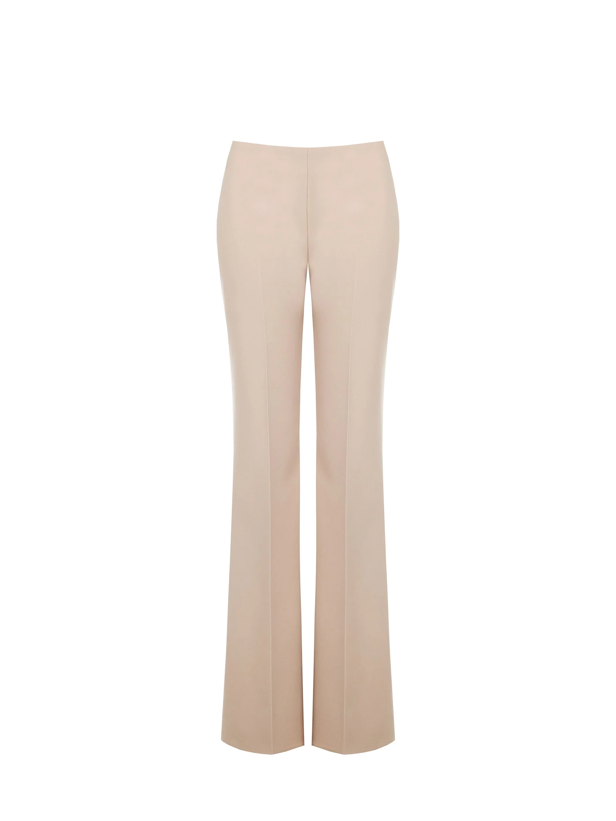 Pantalone a palazzo tortora beige - Image 6