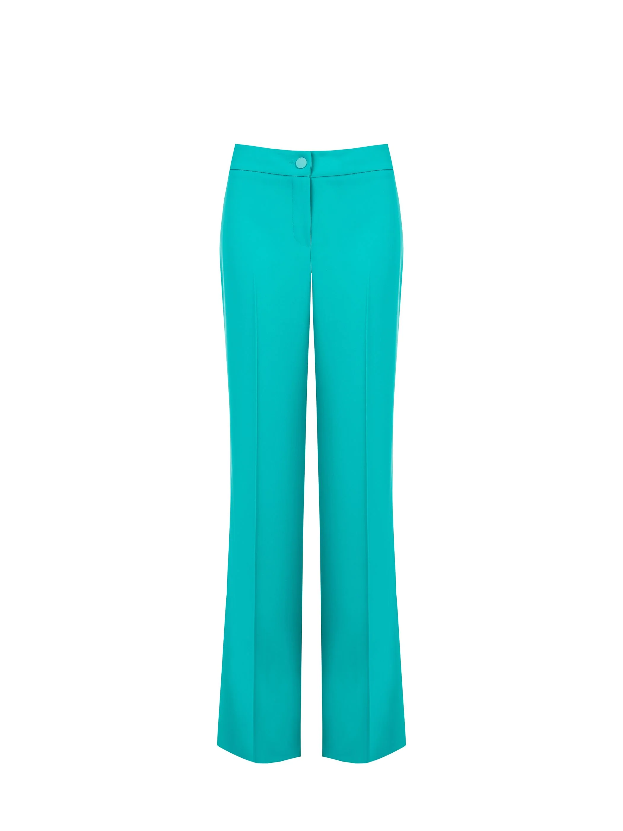 Pantalone a palazzo turchese azzurro - Image 6