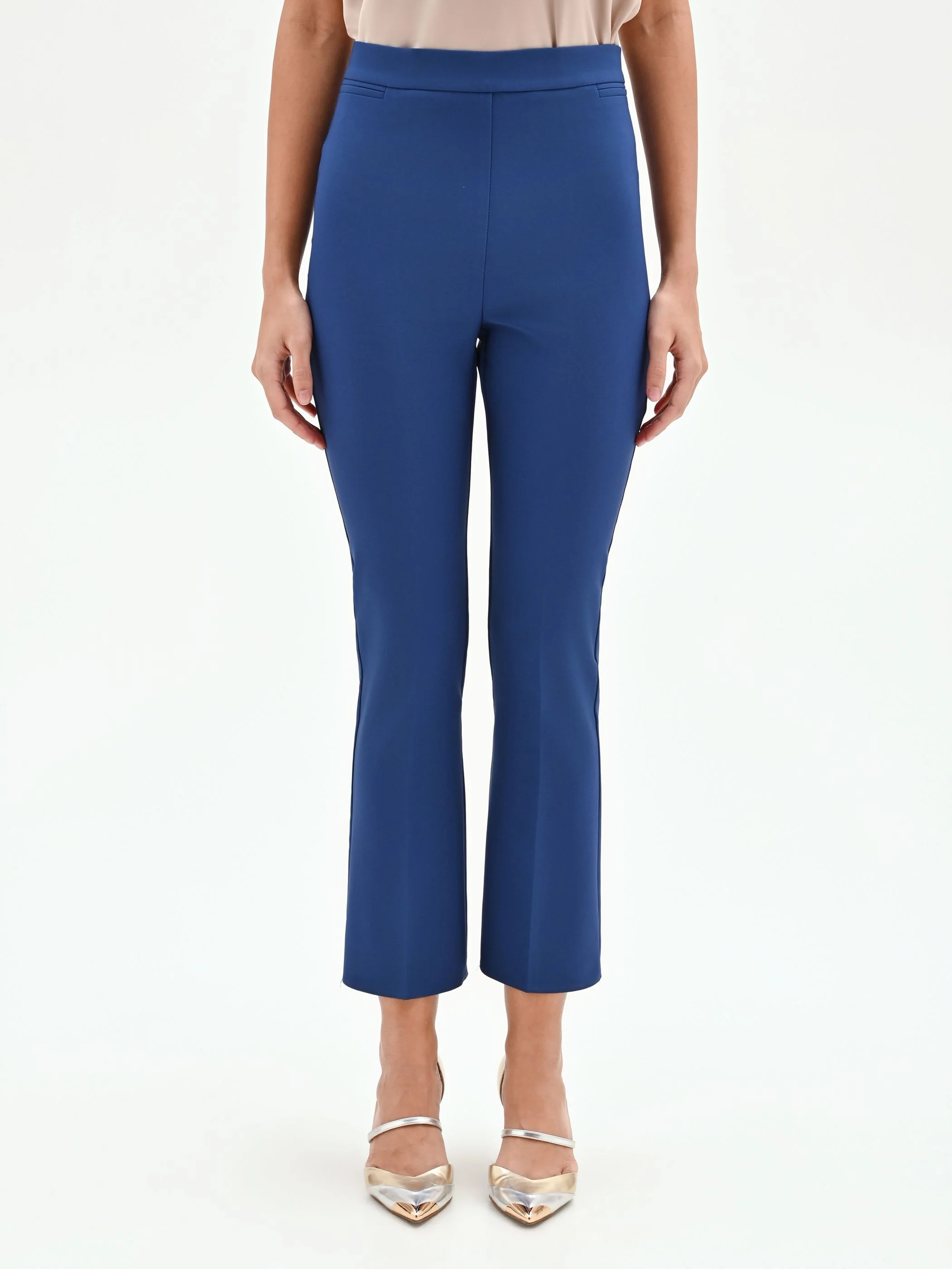 Pantalone a trombetta blu brillante - Image 3
