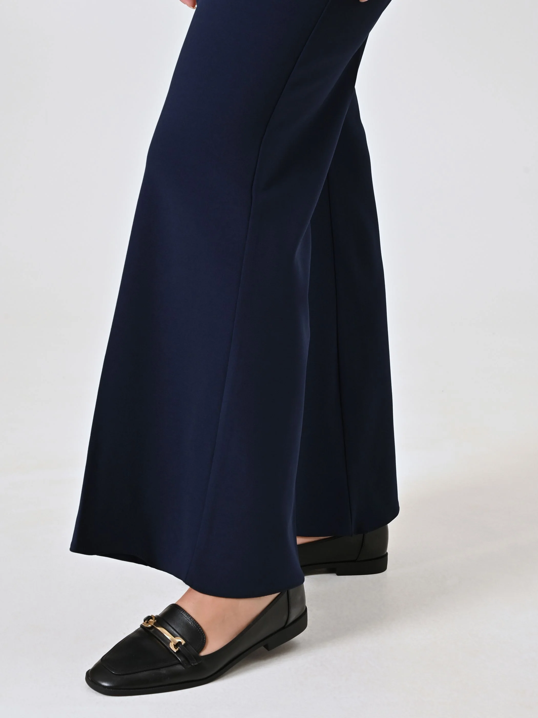 Pantalone Palazzo Curvy Blu - Image 4