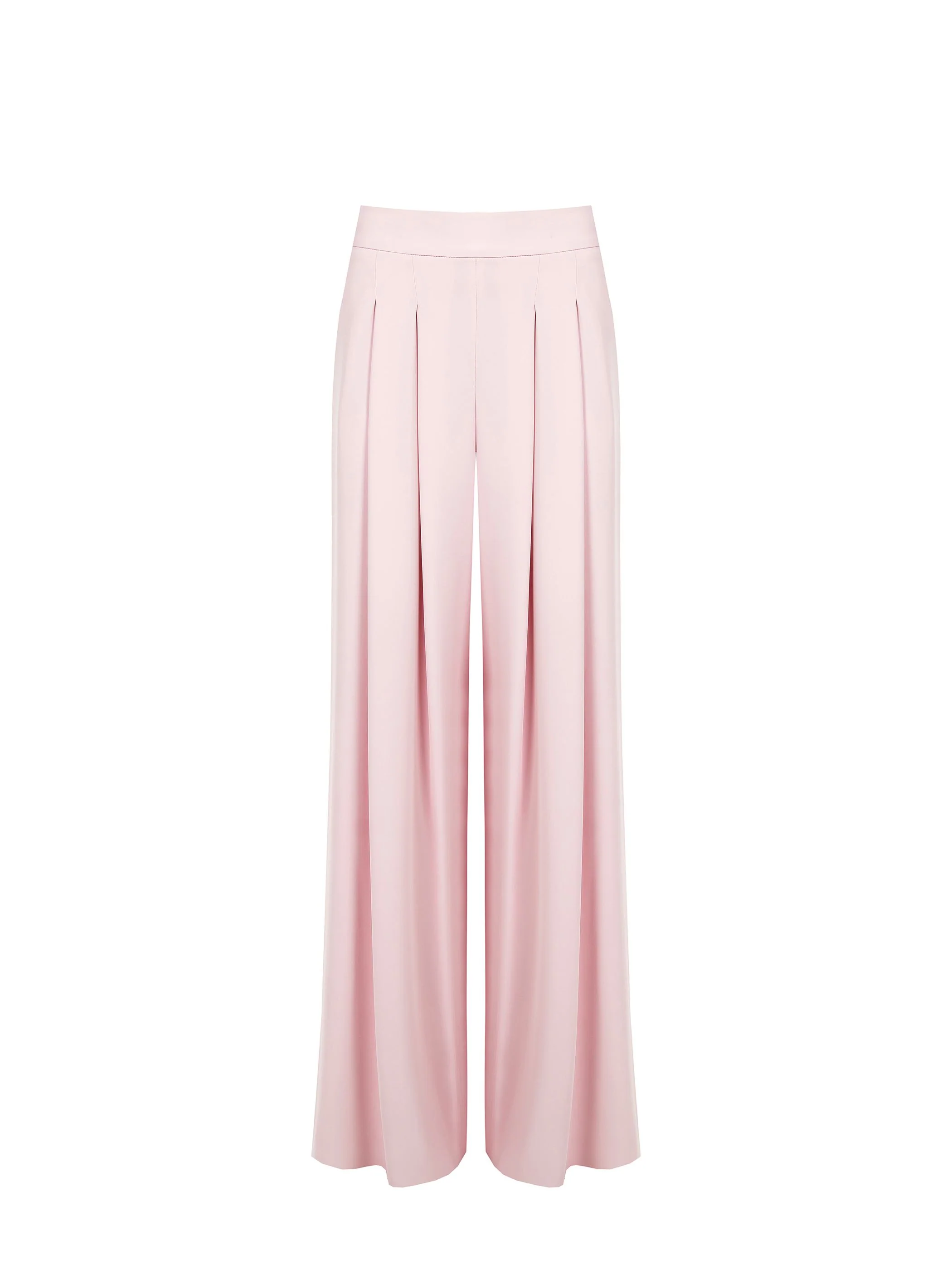 Pantalone palazzo rosa pastello - Image 5