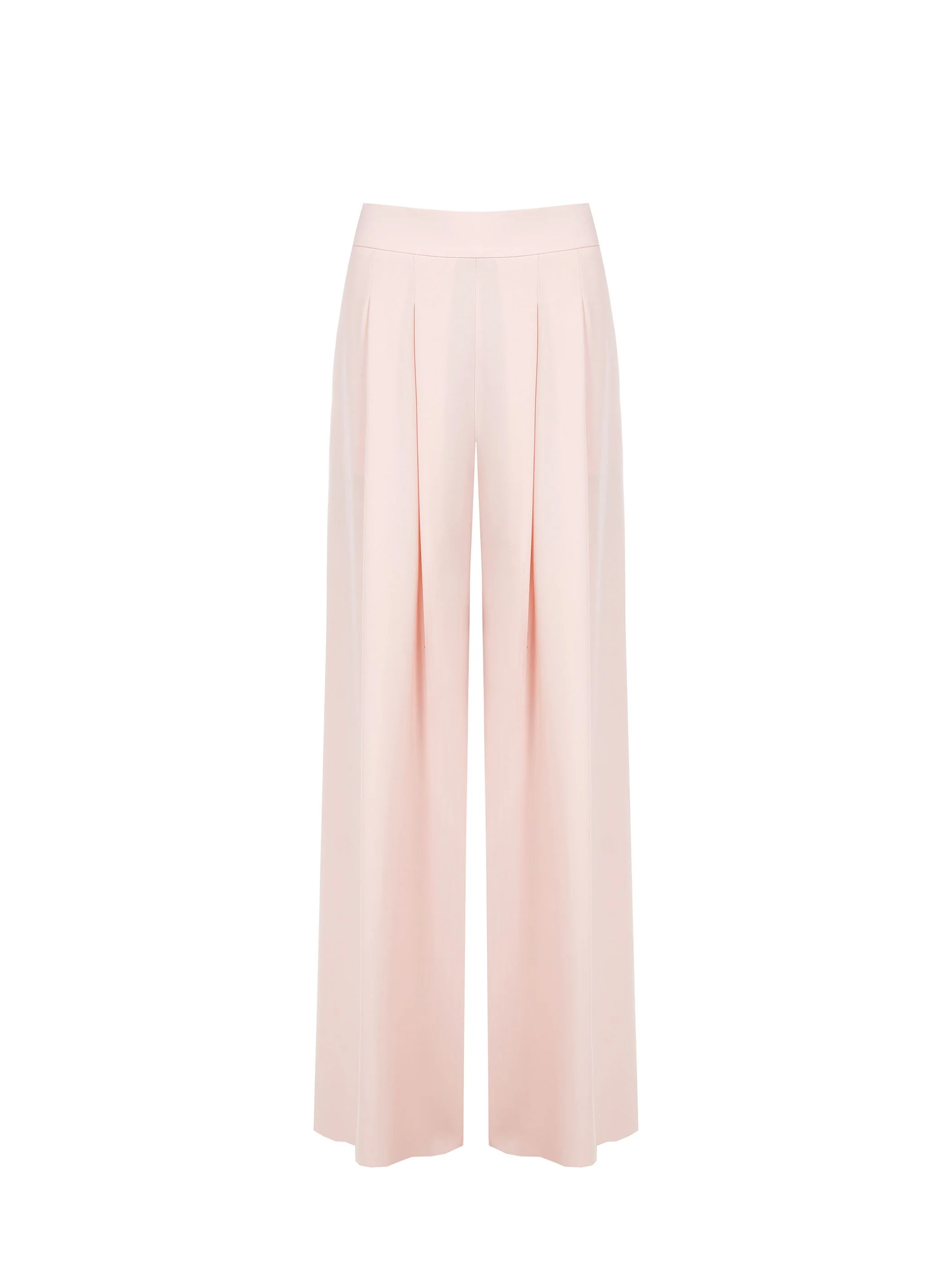 Pantalone palazzo rosa pastello - Image 6