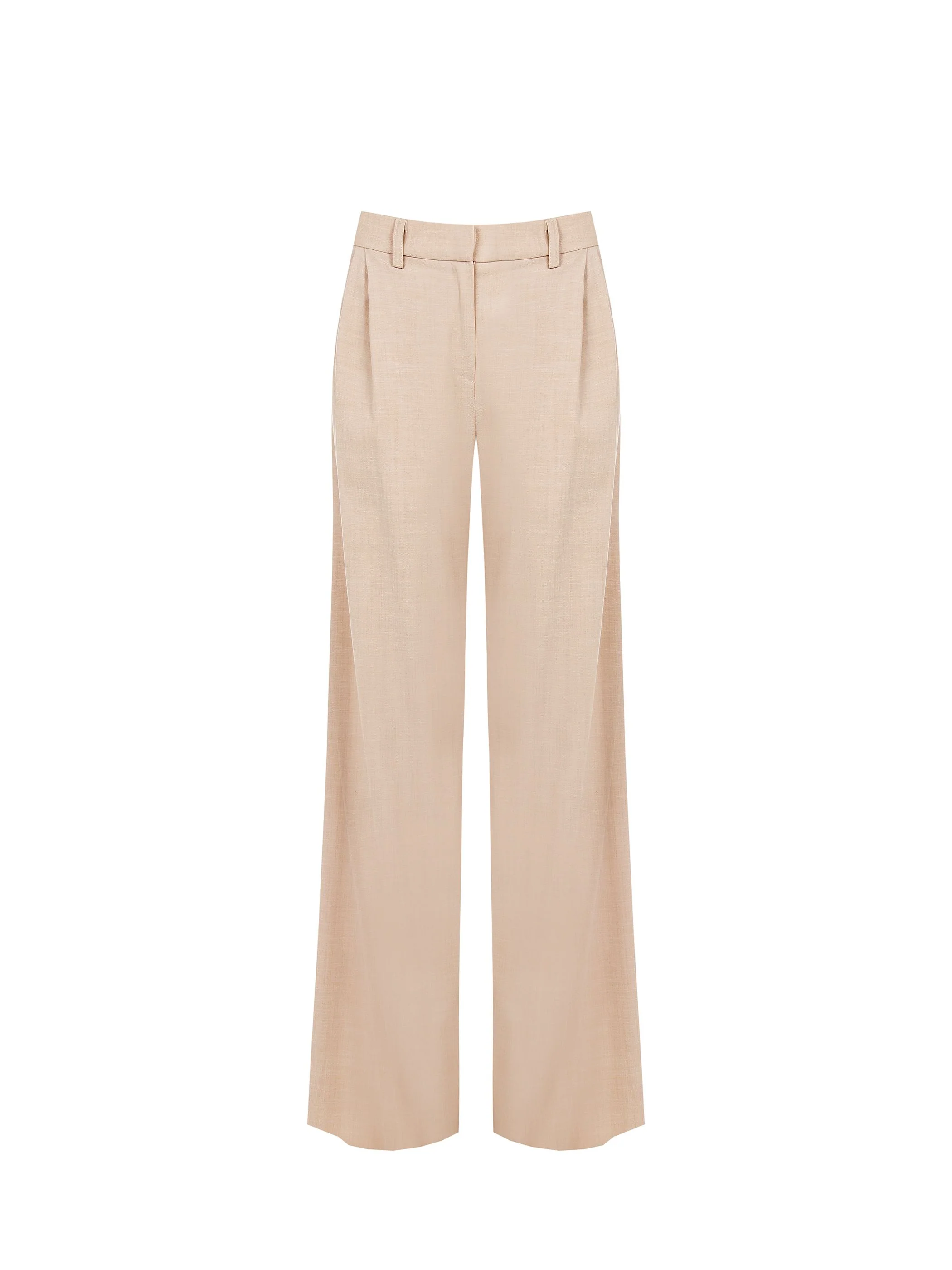 Pantalone palazzo tortora beige - Image 6