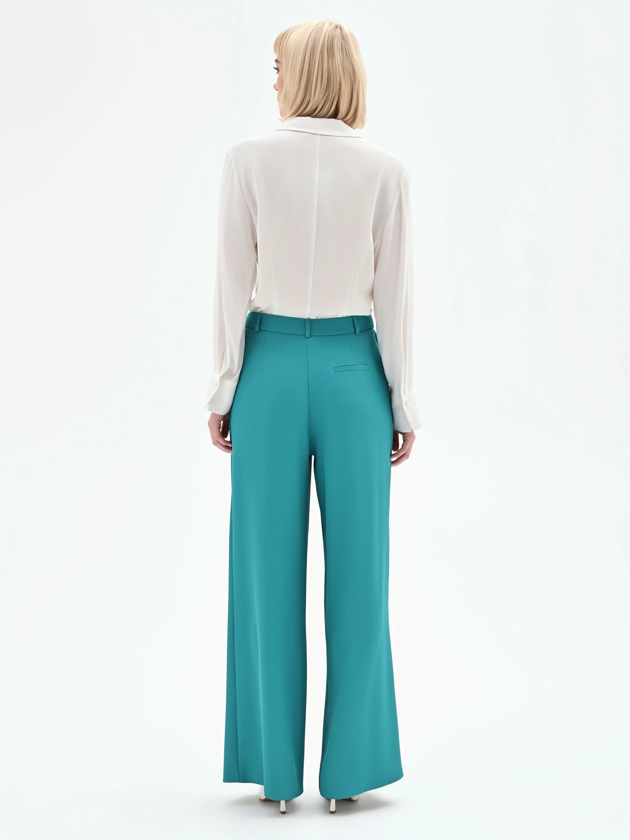 Pantalone Studio sartoriale verde smeraldo - Image 2