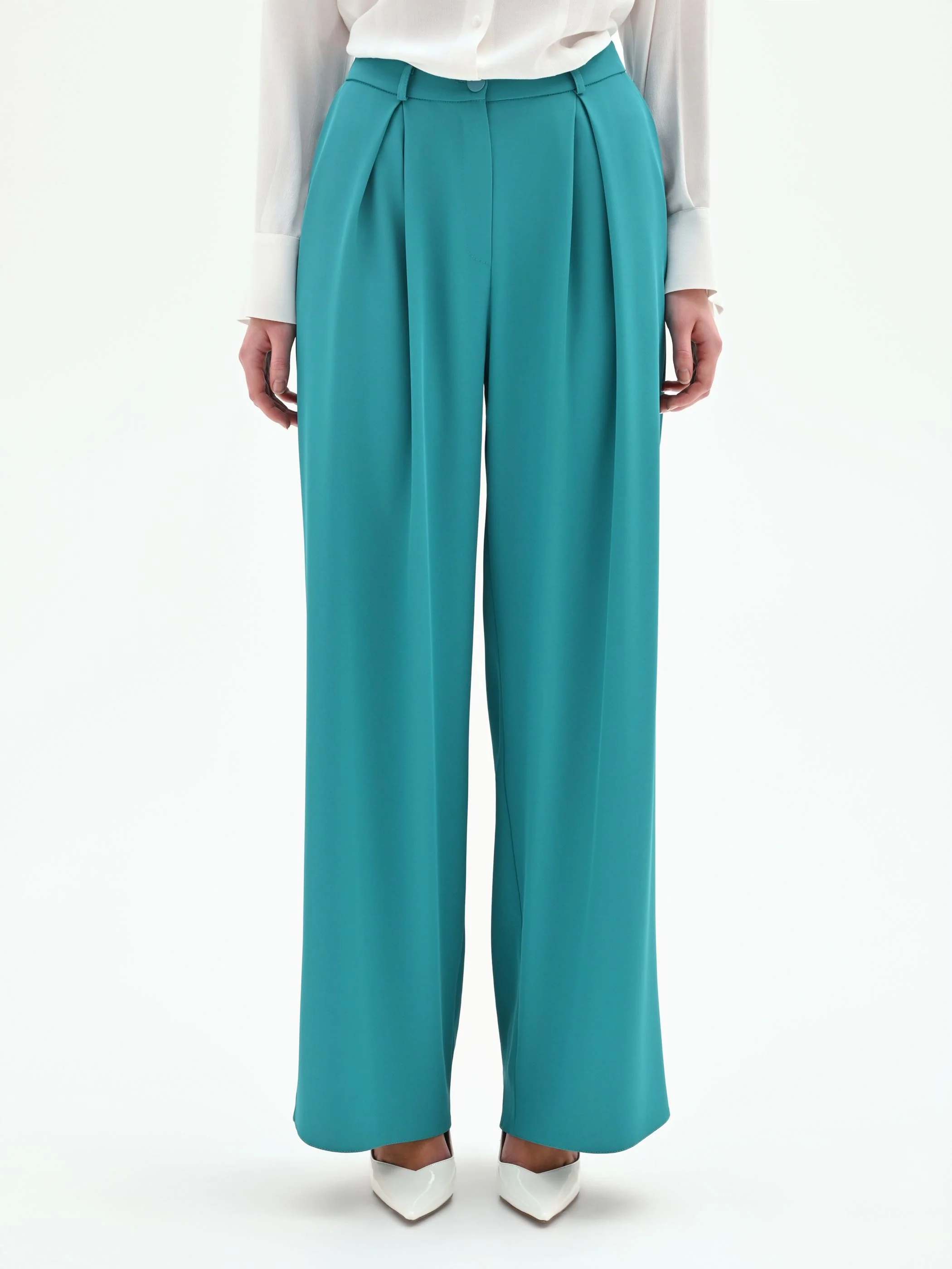 Pantalone Studio sartoriale verde smeraldo - Image 3
