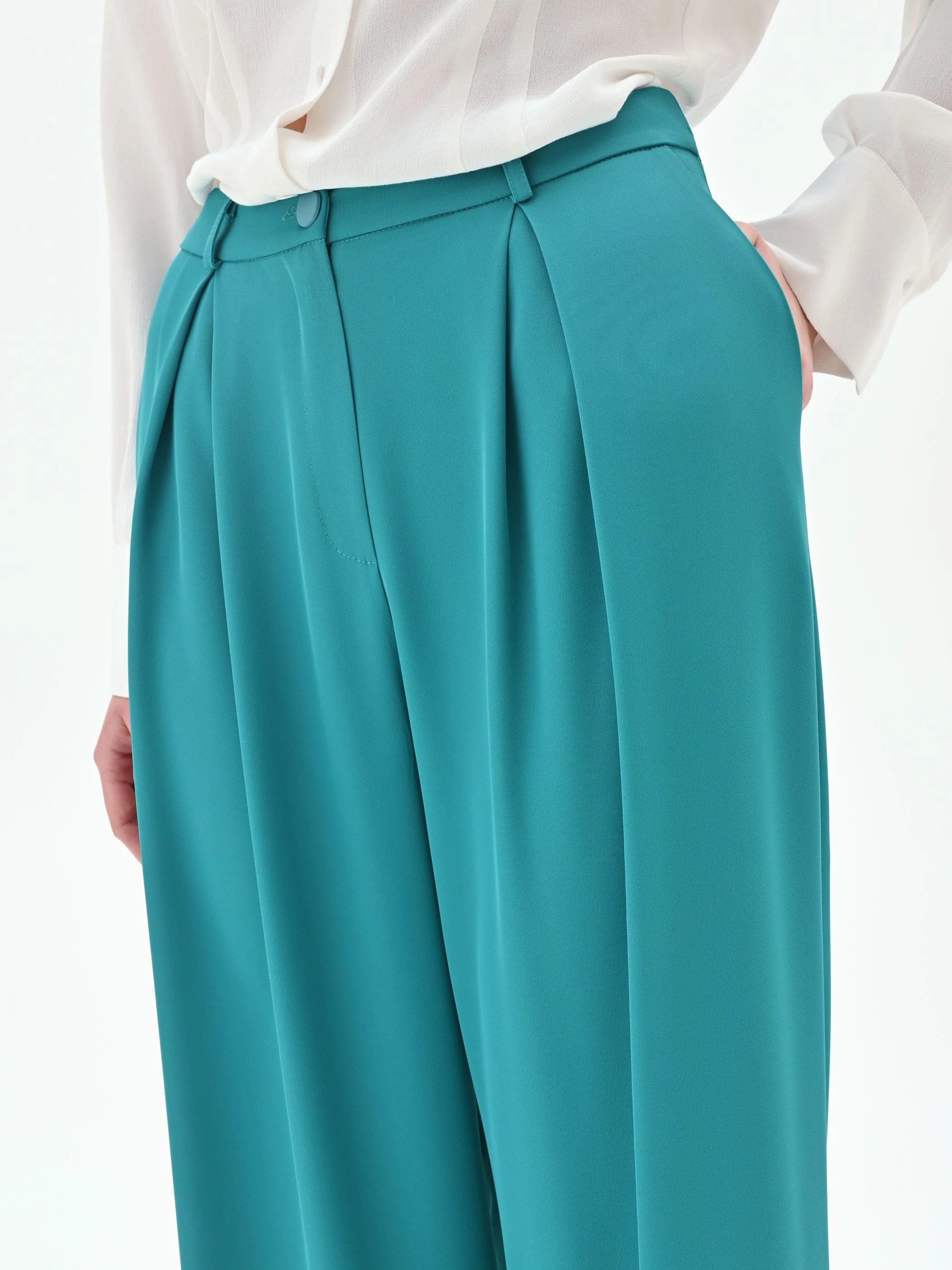 Pantalone Studio sartoriale verde smeraldo - Image 5