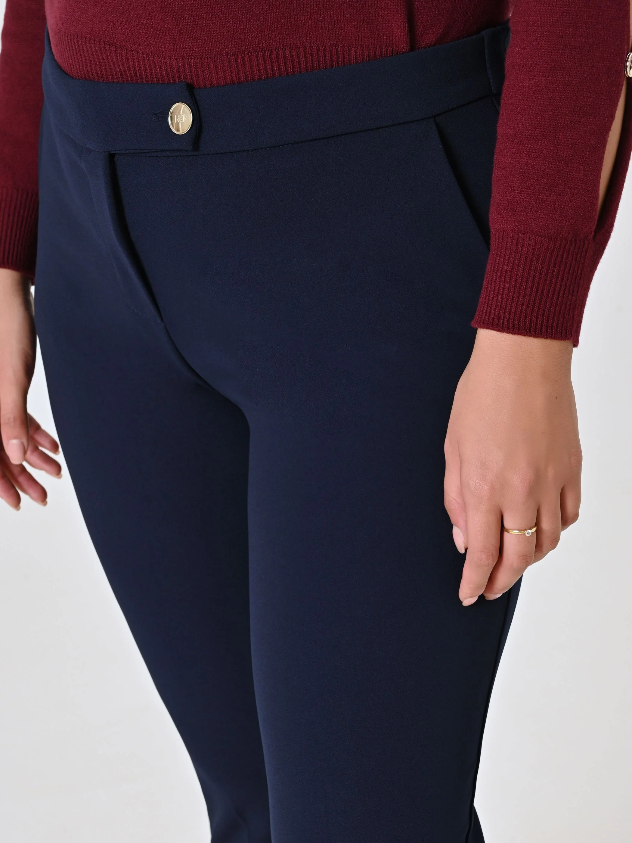 Pantaloni Skinny Curvy Blu - Image 3