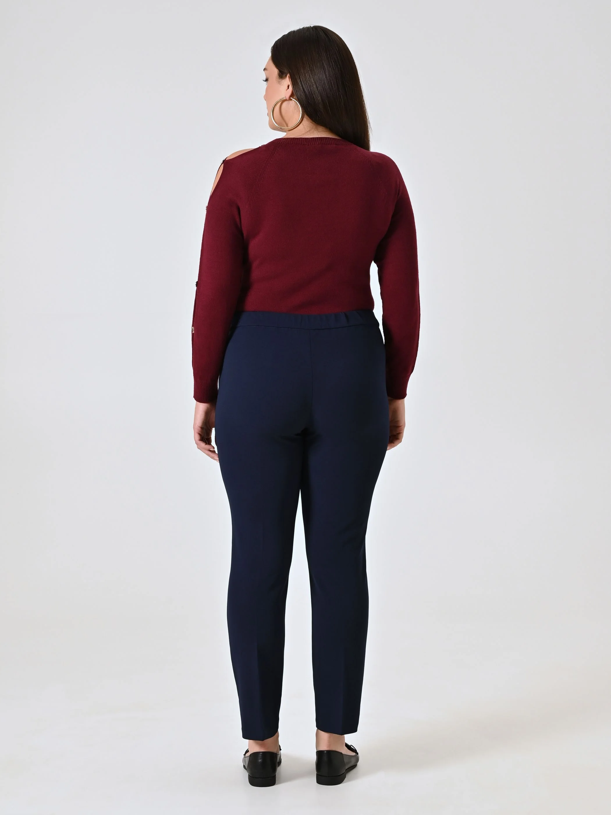 Pantaloni Skinny Curvy Blu - Image 4