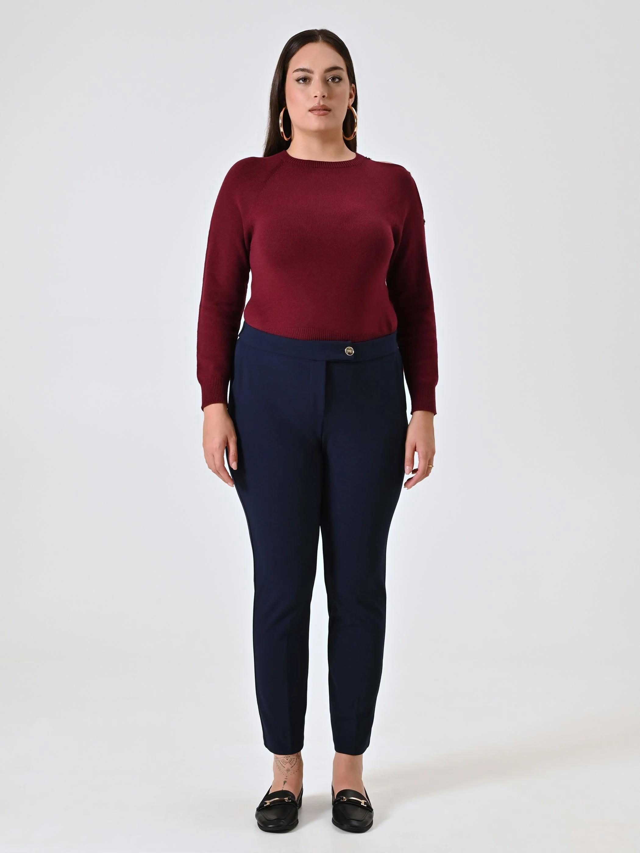 Pantaloni Skinny Curvy Blu - Image 5