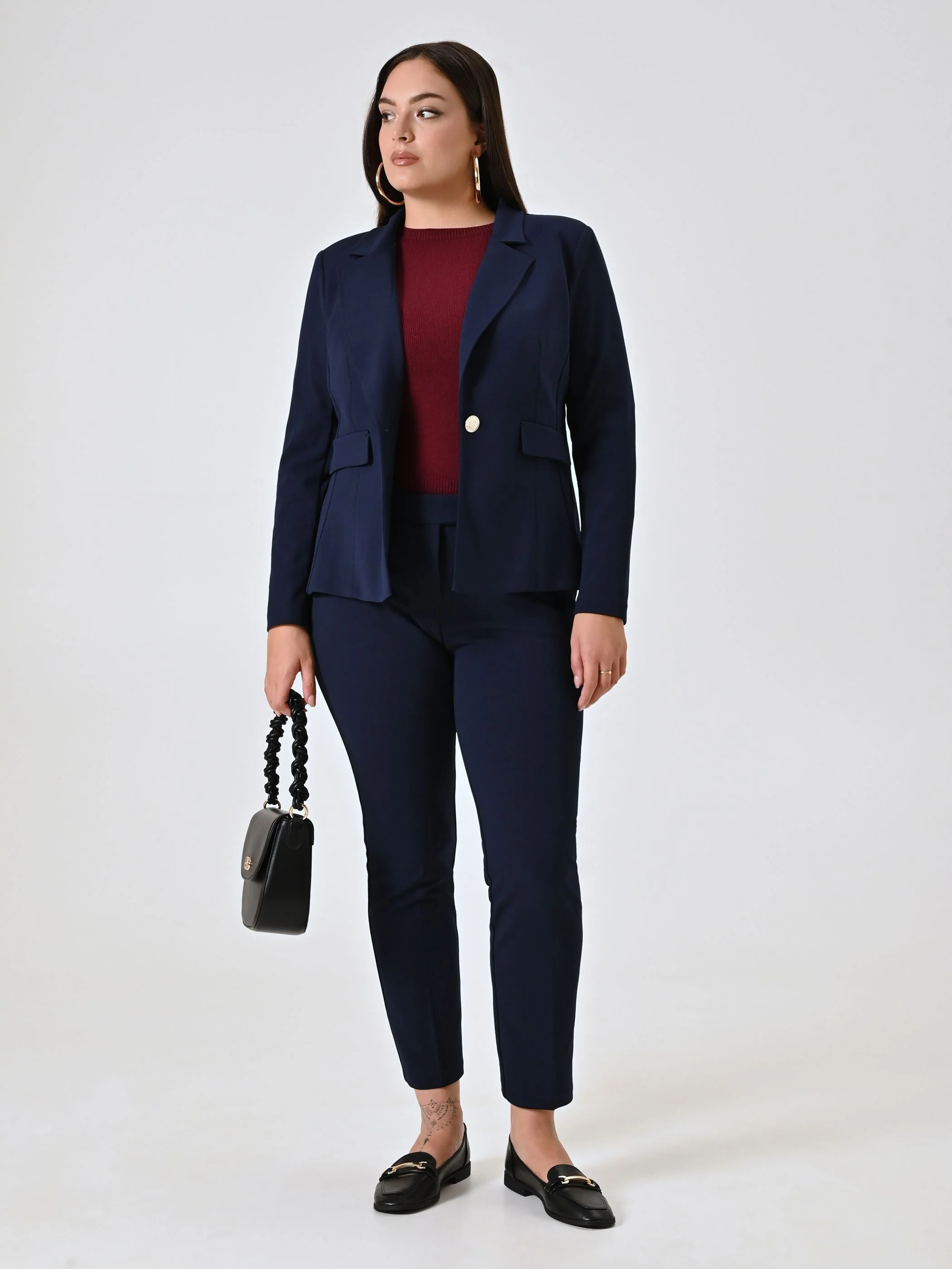 Pantaloni Skinny Curvy Blu - Image 6