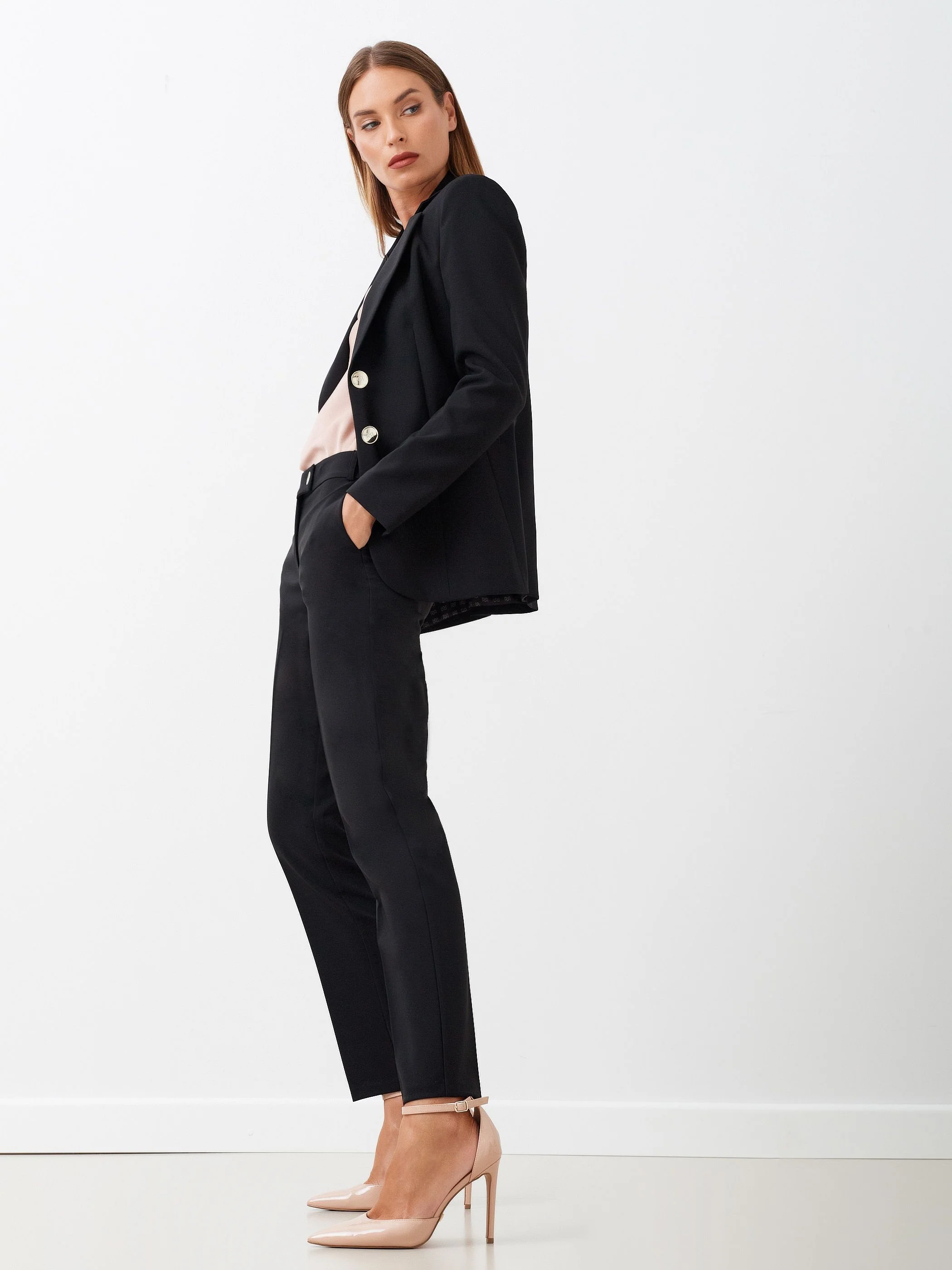 Pantaloni Slim in Tessuto Tecnico - Image 8