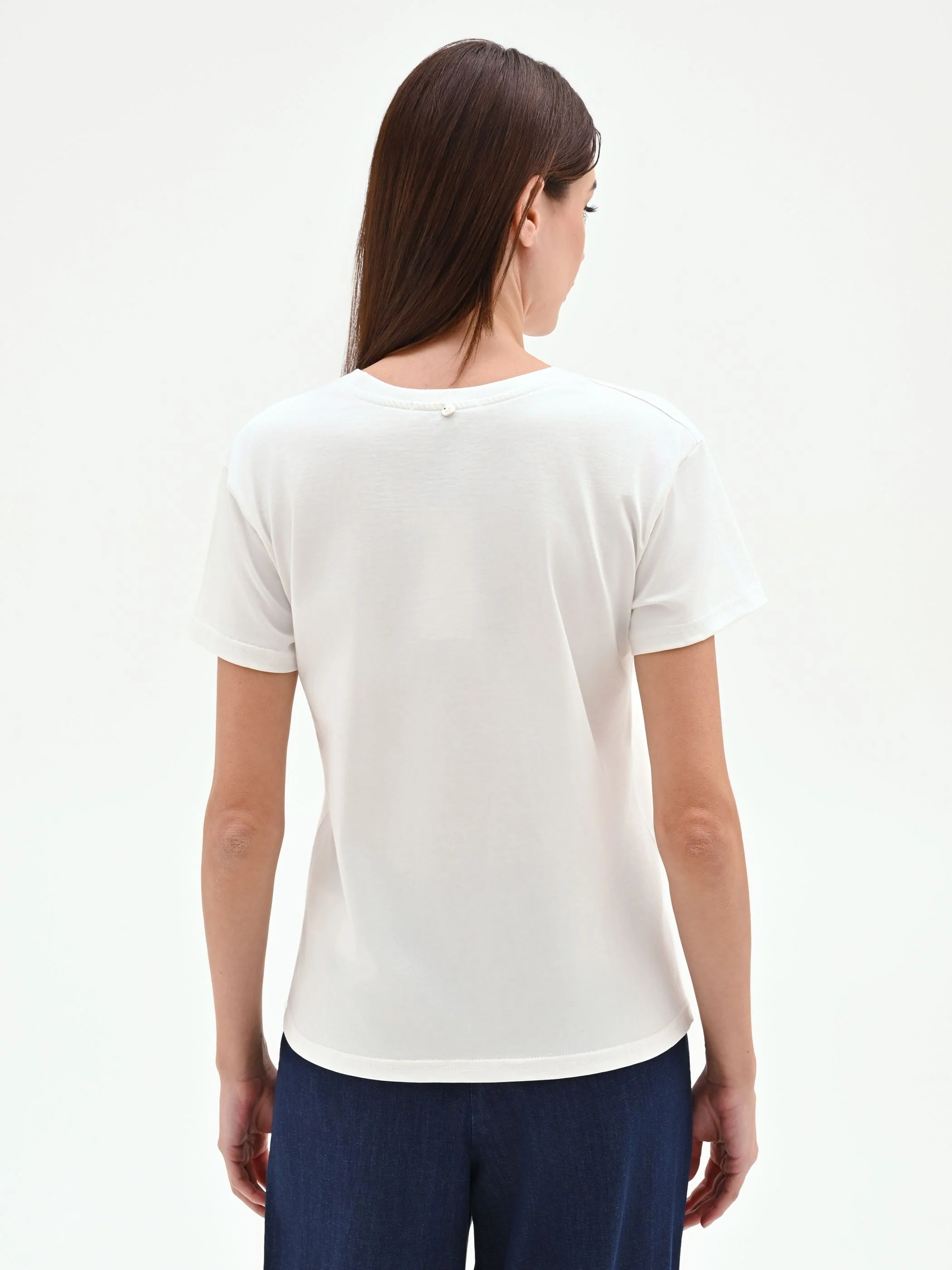 T-shirt 'Miranda: The Devil Wears Prada' bianca in cotone - Image 2